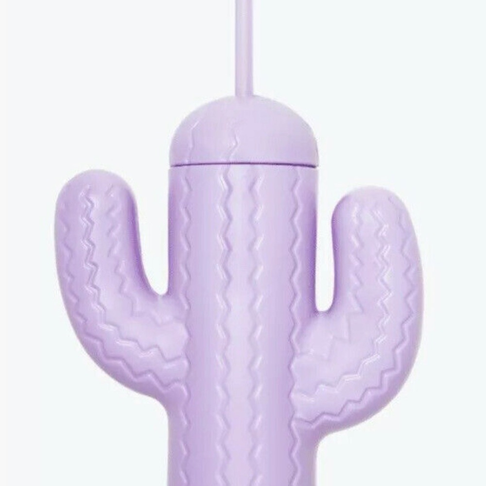 Pink Sky Purple Cactus Sipper Cup NEW
